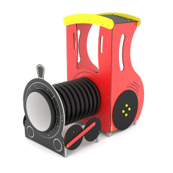 Mini žaidimų kompleksas LOKOMOTYVAS | Vaikų lauko žaidimų aikštelėms