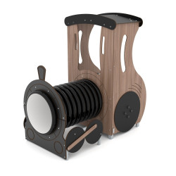 Mini žaidimų kompleksas LOKOMOTYVAS | Vaikų lauko žaidimų aikštelėms