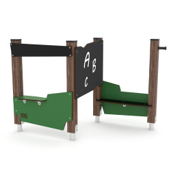 Medinis rėmas su langeliu ir piešimo lenta