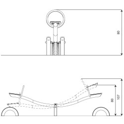 Balansinės sūpynės | Parkams ir vaikų žaidimų aikštelėms | parkelis.lt