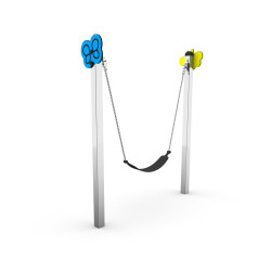 Žaismingos vaikiškos sūpynės