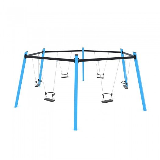 Šešiavietės sūpynės