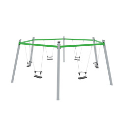 Šešiavietės sūpynės