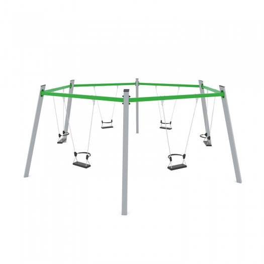 Šešiavietės sūpynės