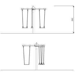 Sūpynės - karuselė | Žaidimų aikštelės aktyviam laisvalaikiui