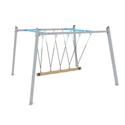 Balansinis buomas ant virvių | Lauko vaikų žaidimų aikštelėms