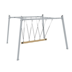 Balansinis buomas ant virvių | Lauko vaikų žaidimų aikštelėms