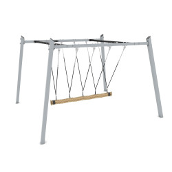 Balansinis buomas ant virvių | Lauko vaikų žaidimų aikštelėms