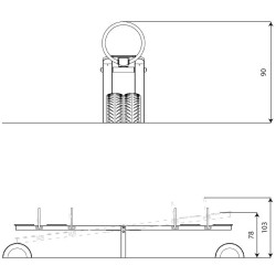 Balansinės sūpynės | Kokybiškas žaidimų aikštelės inventorius