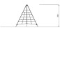 Virvinė karstynė PIRAMIDĖ 300 cm