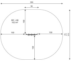 Interaktyvi sienelė KRYŽIUKAI NULIUKAI | Lauko manipuliacinės sienelės
