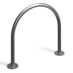 Lenktas dviračių stovas Luzek U formos.