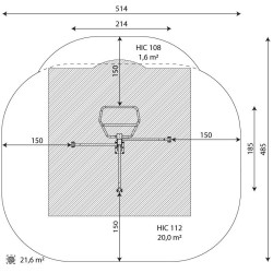Lauko treniruoklis 1153 | Viešosioms lauko erdvėms | Sporto aikštelėms