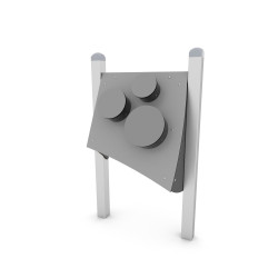 Lauko manipuliacinė interaktyvi muzikinė sienelė