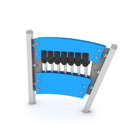 Interaktyvi muzikinė sienelė 1771 | Lauko manipuliacinės sienelės