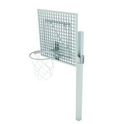 Krepšinio stovas su lenta ir lanku | Lauko sporto aikštelėms