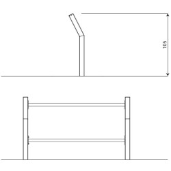 Universalus lauko skersinis treniruotėms 2495