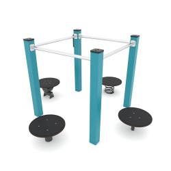 Lauko treniruoklis | Viešosioms lauko sporto aikštelėms | Parkelis.lt