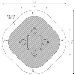 Lauko treniruoklis | Viešosioms lauko sporto aikštelėms | Parkelis.lt