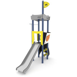 Žaidimų namelis SPACE 3402 |  Kokybiškos žaidimų aikštelės parkams