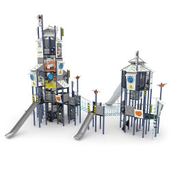 Žaidimų kompleksas SPACE 3441 | Moderni kompleksinė žaidimų aikštelė