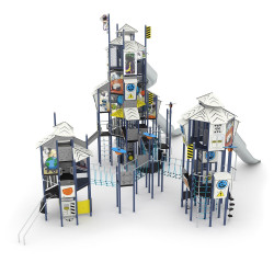 Žaidimų kompleksas SPACE | Funkcionali kompleksinė žaidimų aikštelė