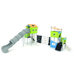 Žaidimų kompleksas 0301S1 | Vaikų žaidimų aikštelėms | Parkams