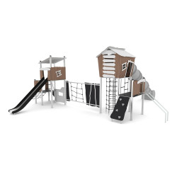 Žaidimų kompleksas 0301S1 | Vaikų žaidimų aikštelėms | Parkams
