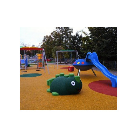 3D Gumine figūra roplys