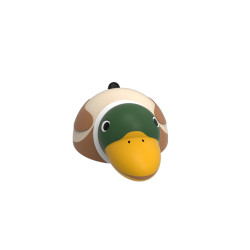 Guminė 3D figūra antis