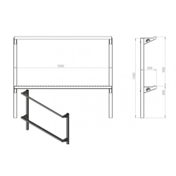 Dviratitinkų poilsio atrama