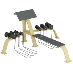 Treniruoklis KF815 | Treniruoklis su svarmenimis sporto aikštelėms