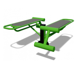 Treniruoklis SM109 | Lauko sporto inventorius pilvo raumenims