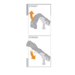 Treniruoklis SL134 – kojų, nugaros ir sėdmenų raumenų treniruotėms