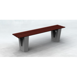 Įkasamas parko suoliukas