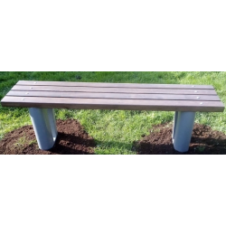 Įkasamas parko suoliukas