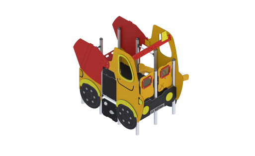 Laipynė Geltonas sunkvežimis