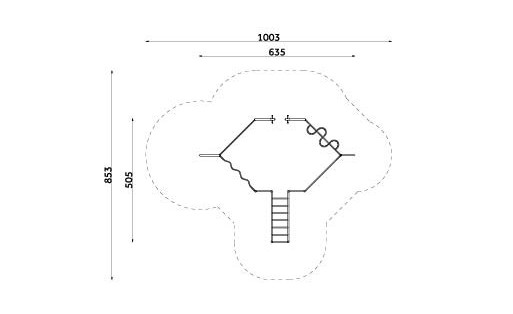 Lauko treniruoklis SW-007