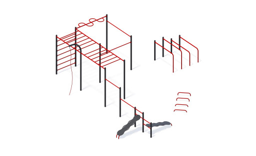 Lauko treniruoklis SW-008 | Lauko sporto įrenginiai