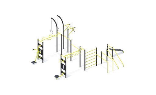 Lauko treniruoklis SW+FI-002 | Lauko sporto įrenginiai