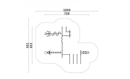 Lauko treniruoklis SW+FI-002