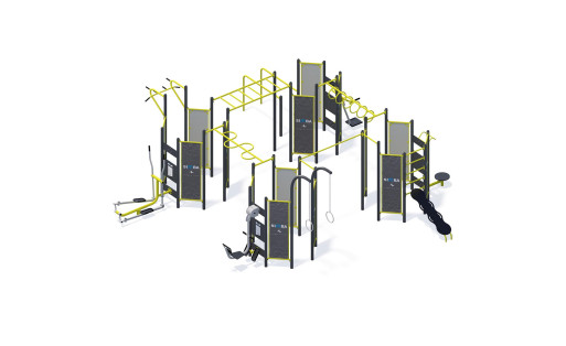 Lauko treniruoklis SW+FI-007 | Lauko sporto įrenginiai