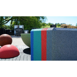 3D guminės dangos figūros