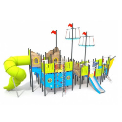 Didelė kompleksinė žaidimų aikštelė neįgaliesiems 1181