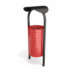 Šiukšlių dėžė su stogeliu 6052