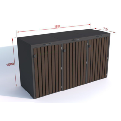 Atliekų konteinerių laikymas