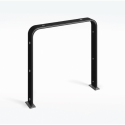 Gumuotas dviračių stovas