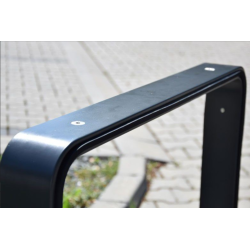 Gumuotas dviračių stovas