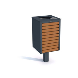 Šiukšlių dėžė Amant VI su pelenine