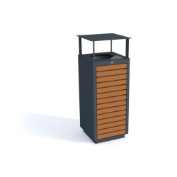 Šiukšlių dėžė Amant III 80 l su pelenine